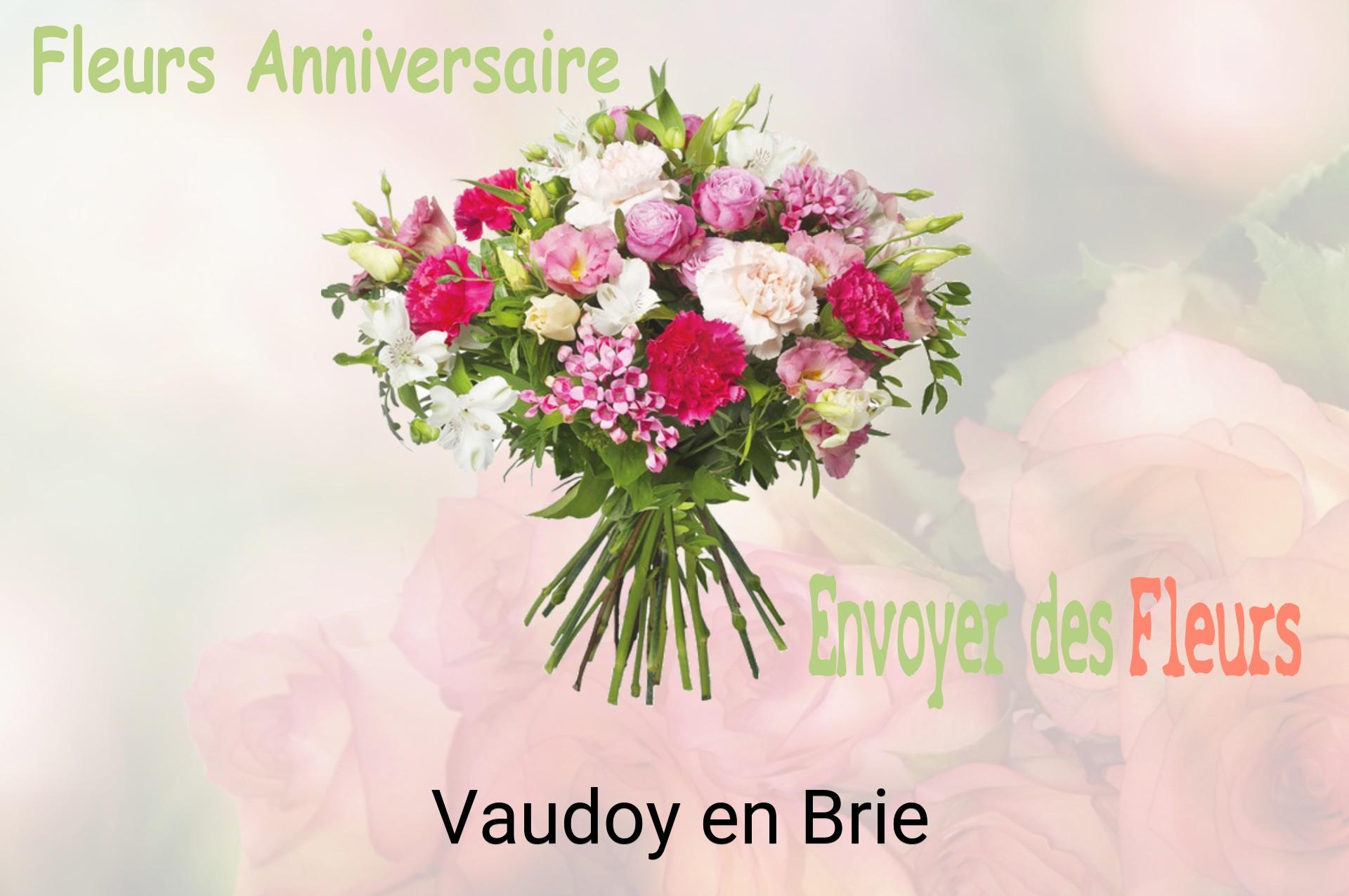 Bouquet de fleurs d’anniversaire livré à Vaudoy-en-Brie