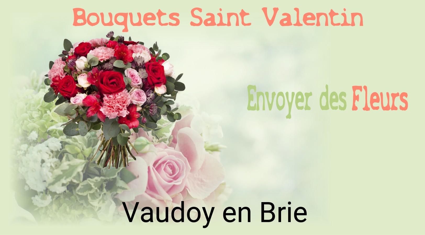 Roses de Saint-Valentin livrées à Vaudoy-en-Brie